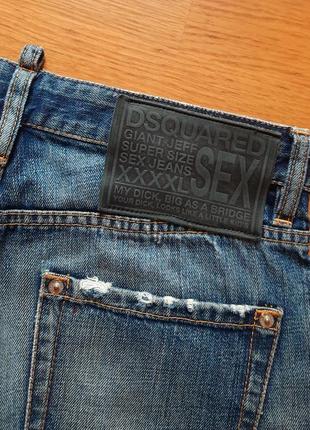 Шорты dsquared 2 рваные джинсовые потертые balmain4 фото