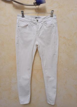 Белые джинсы zara1 фото
