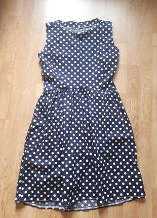 Новое стильое платье в горох!!!