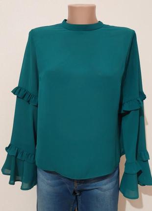 Блуза з оригінальним рукавом 44-46 розміру2 фото