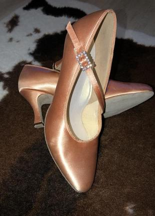 Танцевальные туфли anna kern 36-37р для латыни, танцевальные туфли стандарт dsi 38p 24cm7 фото