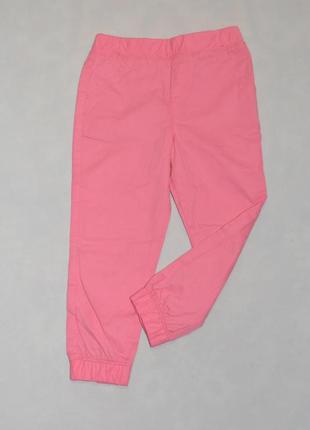 Легкие летние брюки для девочки tcm tchibo размер 98-104 cм