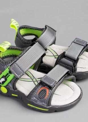 Босоніжки для хлопчика дитяче взуття сандалі дитячі босоніжки