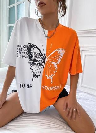 Невероятно крутая женская футболка норма и супер батал, оливковый и другие модные расцветки4 фото
