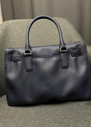 Оригінальна шкіряна сумка  michael kors dillon saffiano leather tote10 фото