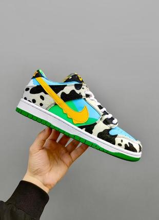 Шикарные кроссовки nike sb dunk x ben & jerry’s chunky dunky плюшевые цветные