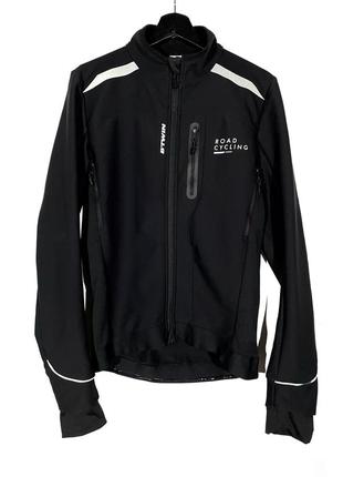 Водонепроникна куртка для шосейного велоспорту decathlon jacket roadc 500