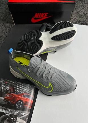 Мужские кроссовки nike air zoom tempo next% l.gray green