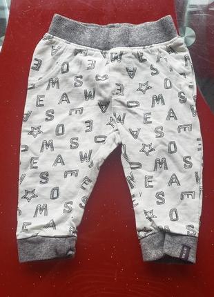 Wibra нидерланды  детские штаны штанишки новорожденному малышу мальчику 0-3м 50-56-62см новые