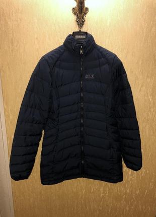 Микро пуховик jack wolfskin