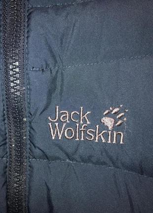 Микро пуховик jack wolfskin3 фото