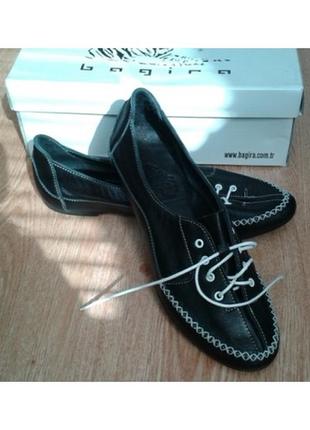 Кожанные кроссовки