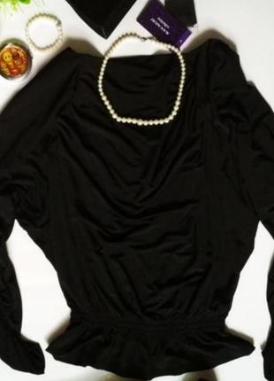 Актуальна стильна блуза,коіта чорна від  savage,442 фото