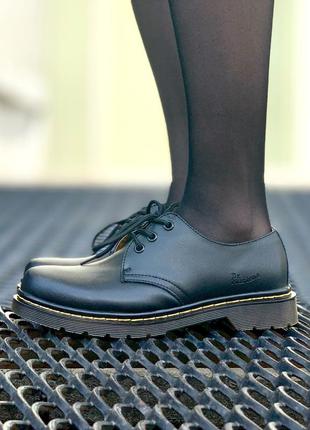 Dr. martens 1461 black6 фото