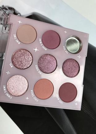 Палетка теней colourpop🇺🇸 mauvin up pressed powder palette. оригинал4 фото