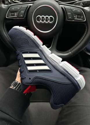 Adidas climacool dark blue white red2 фото