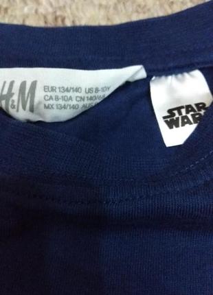 Футболка star wars h&m 8-10л.4 фото