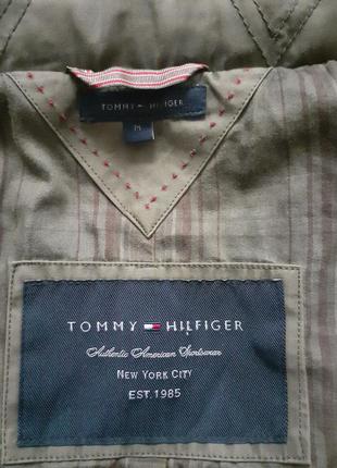 Парка ветровка фирменная оригинал tommy hilfiger размер s-m/44-462 фото