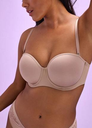 Идельная поддержка без бретелей. премиальное качество.classic strapless bra.must have на лето!2 фото