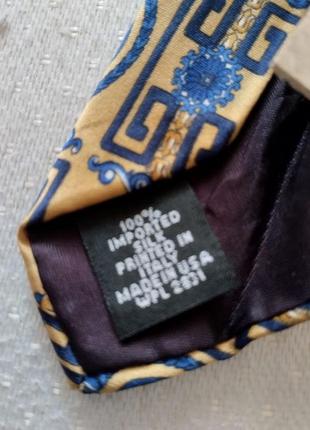 Брендовый люксовый мужской галстук john harris, италия/сша5 фото