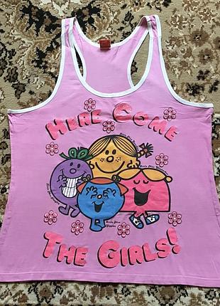 Цікава ярка майка 16-18 mrmen and little miss