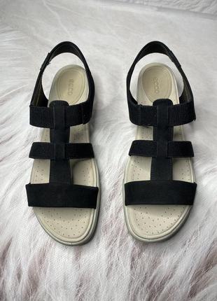 Женские, кожаные босоножки ecco damara sandal, оригинал - 41р - 27 см