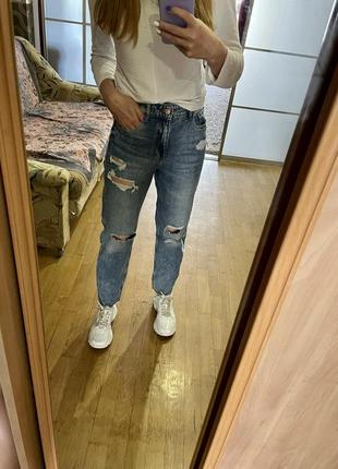 Бомбезные джинсы bershka2 фото