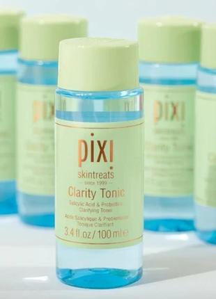 Тоник для проблемной кожи с кислотами pixi clarity tonic - 100 ml