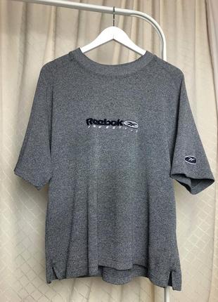 Винтажная футболка reebok freestyle 90s размер xl или оверсайз винтаж вышитый логотип вrmятна унисекс5 фото
