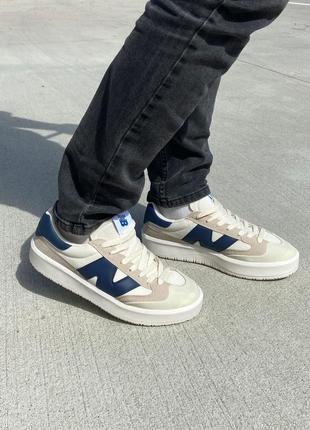 Кроссовки new balance ct302 white/blue