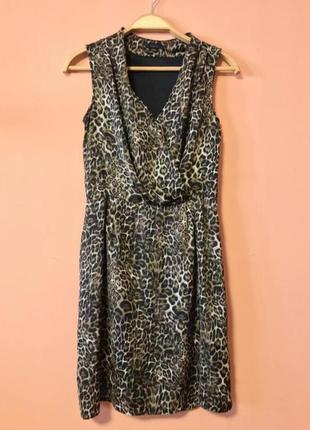 Легкое летнее леопардовое платье mohito1 фото