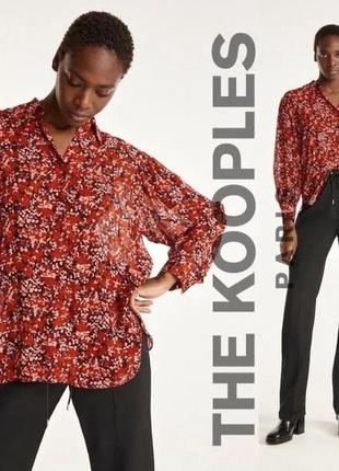 Шовкова сорочк шовкова блуза на змійці the kooples sport marc cain шелковая рубашка в цветочный принт блуза на молнии шелк