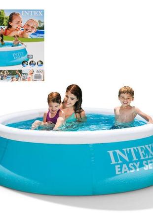 Бассейн наливной надувной intex 28101 np 183х51см 886л для детей и взрослых