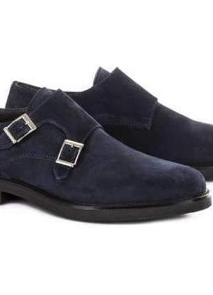 Великолепные мужские замшевые туфли монки от итальянского бренда fusaro antonio1 фото
