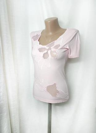 Стреч трикотажна футболка 🦋