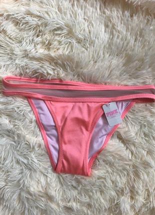 Плавки victorias secret pink swim оригинал1 фото