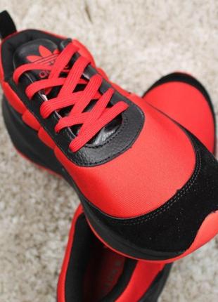 Хитовые мужские кроссовки adidas sharks black red.