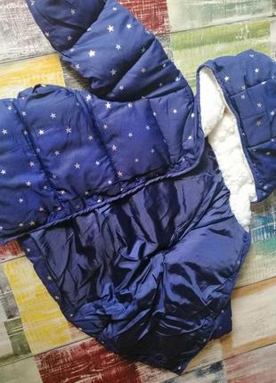 Куртка деми звездочки3 фото