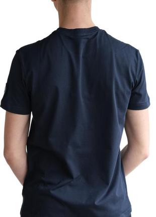 Футболка мужская armani exchange 7061 navy blue m2 фото