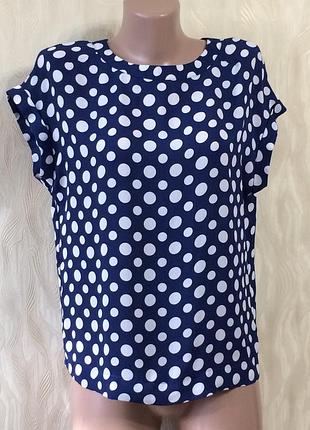 Милая блуза в горох next , р.10-12