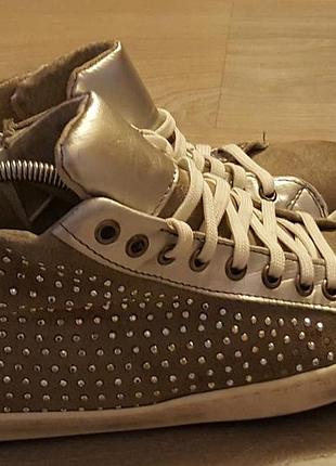 Стильні італійські,натуральні черевики-кеди