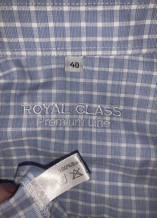 Royl class брендовая рубашка разм 40/l/xl7 фото