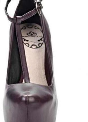 Туфли fornarina тёмно-фиолетовые2 фото