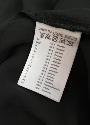 Чорна базова блуза4 фото