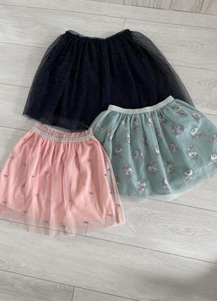 Набор юбок для девочки1 фото