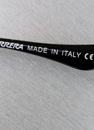 Carrera очки мужские солнцезащитные черные капли в металлической оправе6 фото