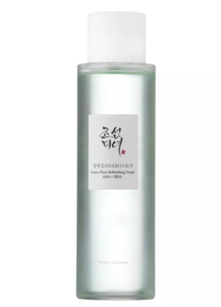 Тонер із кислотами beauty of joseon green plum refreshing toner aha+bha 150 мл