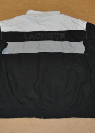 Lacoste фирменная куртка ветровка лакост мужская8 фото