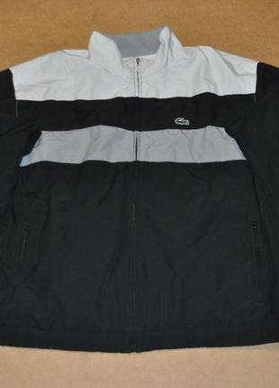 Lacoste фирменная куртка ветровка лакост мужская1 фото