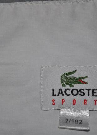 Lacoste фирменная куртка ветровка лакост мужская4 фото